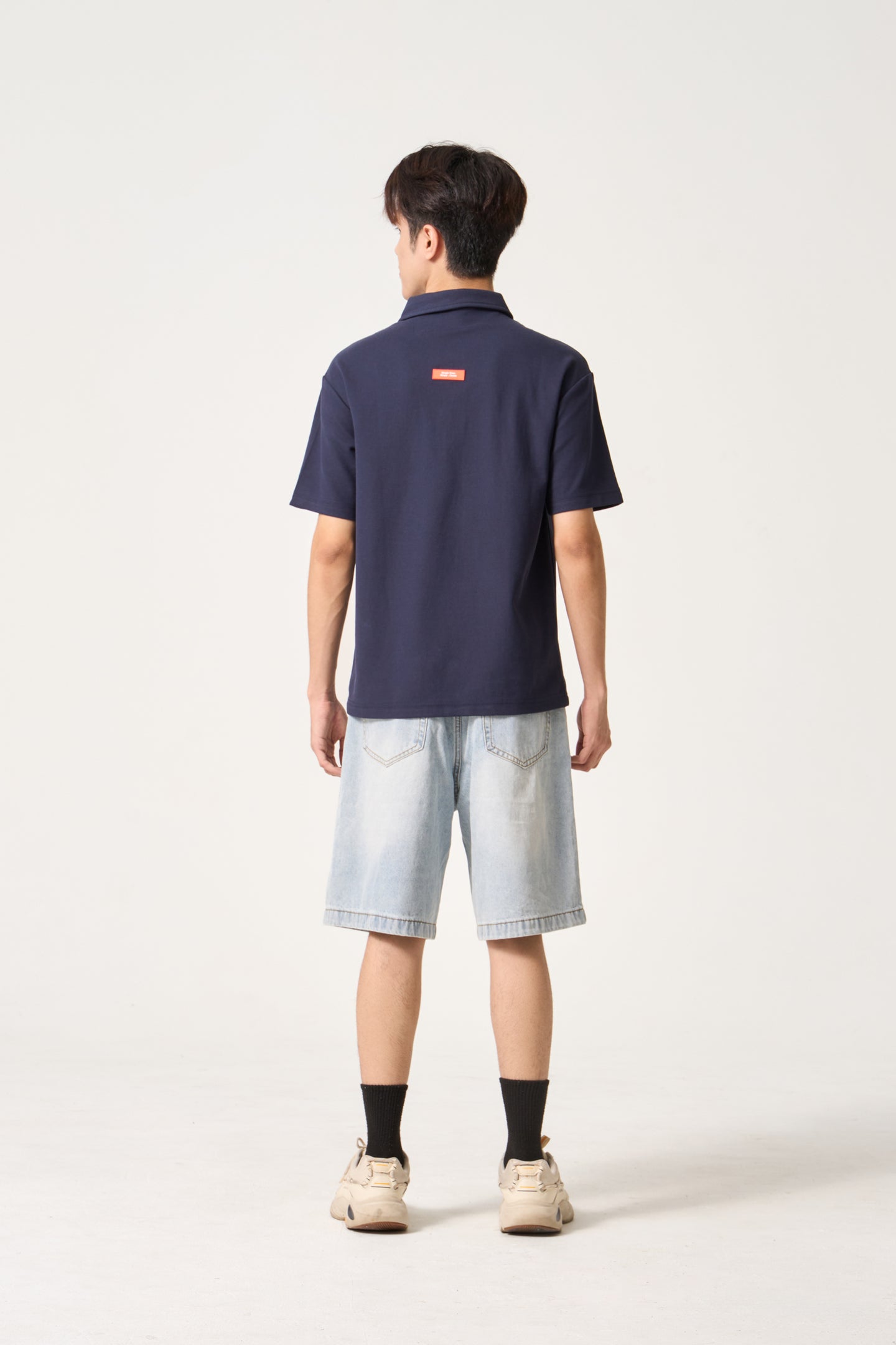 Simply . Unisex Classic Polo (Navy) - Simply